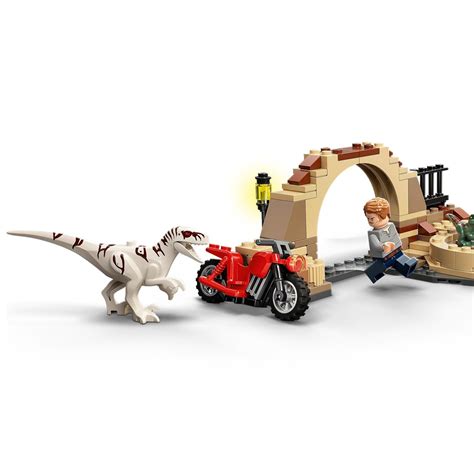 LEGO 76945 Jurassic World Atrociraptor Dinosaur: Bike Chase Toy | Smyths Toys UK