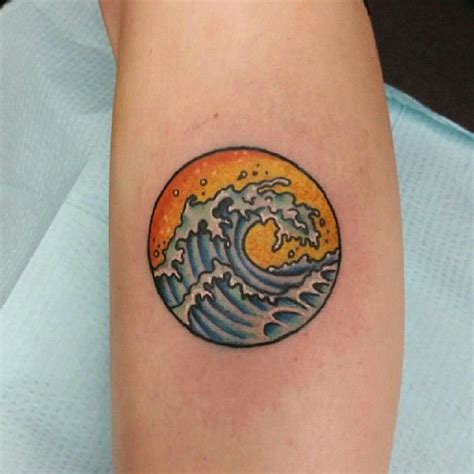 35 Wave Tattoo Design Ideas Nenuno Creative