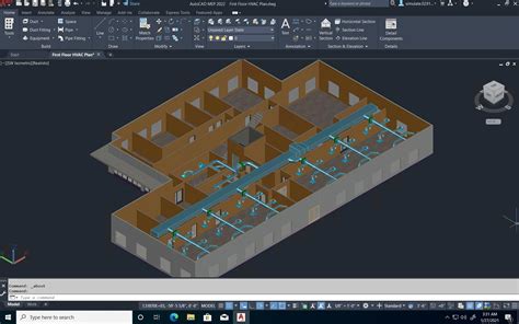 MEP Toolset In Autodesk AutoCAD Features