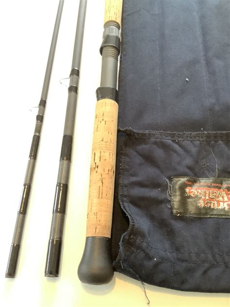 Bruce Walker Ft Norway Spey Caster Salmon Fly Rod Antique And