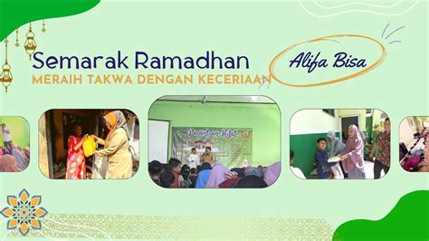 Semarak Ramadhan Sd Al Islam Tahun H Youtube