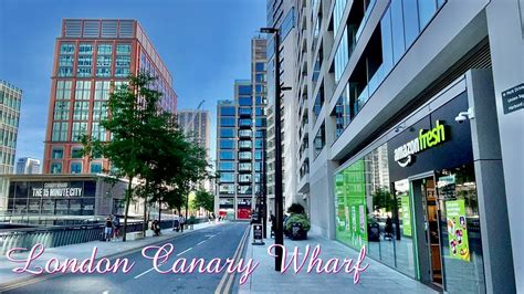 The Financial District Canary Wharf London Summer Walk 2022 La Vie Zine