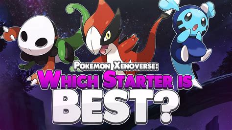 Which Starter Is The Best Pokemon Xenoverse Pokedex Guide YouTube