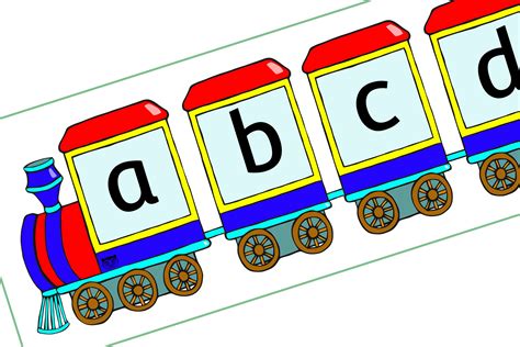 Alphabet Train Printable