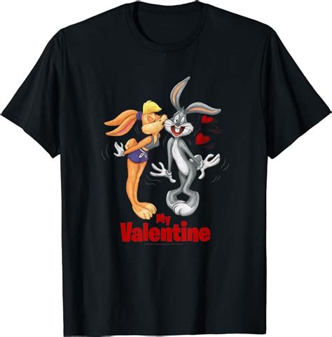 Looney Tunes Bugs And Lola Valentines Day T Shirt Uk Fashion