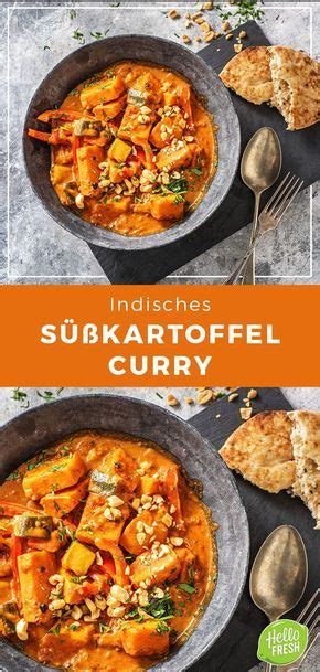 Indisches Süßkartoffel Curry Rezept HelloFresh Rezept Essen