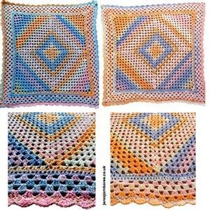 Free Crochet Lap Blanket Pattern Princess Of Diamonds Jera S Jamboree