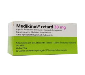 Medikinet Retard 30Mg Capsulas FarmaciaRD