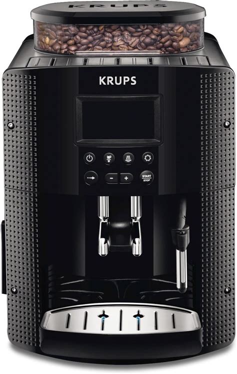 Krups Cafetière automatique 15 bars Única 1 8l Noir Amazon fr