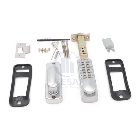 Mechanical Combination Pin Code Push Button Bathroom Password Keyless