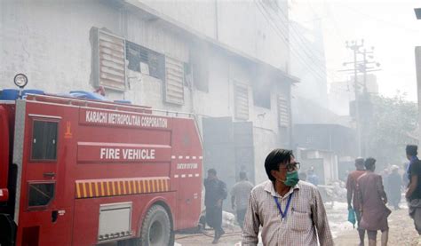 A Fire Broke Out In A Chemical Factory In Shah Faisal Karachi