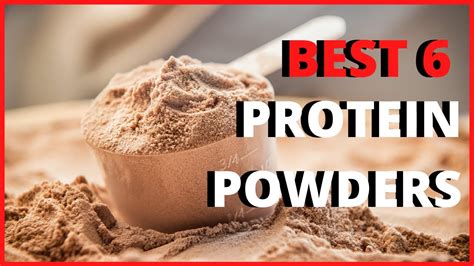 Best 6 Protein Powders Of 2020 Best Protein Powder 2020 Youtube