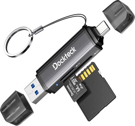 Amazon.com: SD Card Reader, Dockteck USB 3.0 Card Reader to Micro SD ...