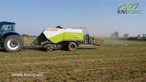 Alfalfa Baling With CLAAS QUADRANT 2200RC YouTube