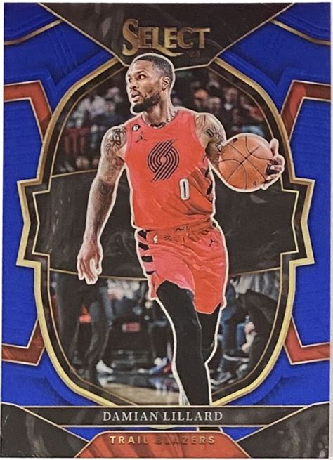 Damian Lillard Panini Select Basketball Portland Trailblazers