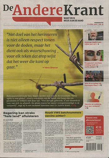 De Andere Krant Online Bestellen Bij Bladenbox