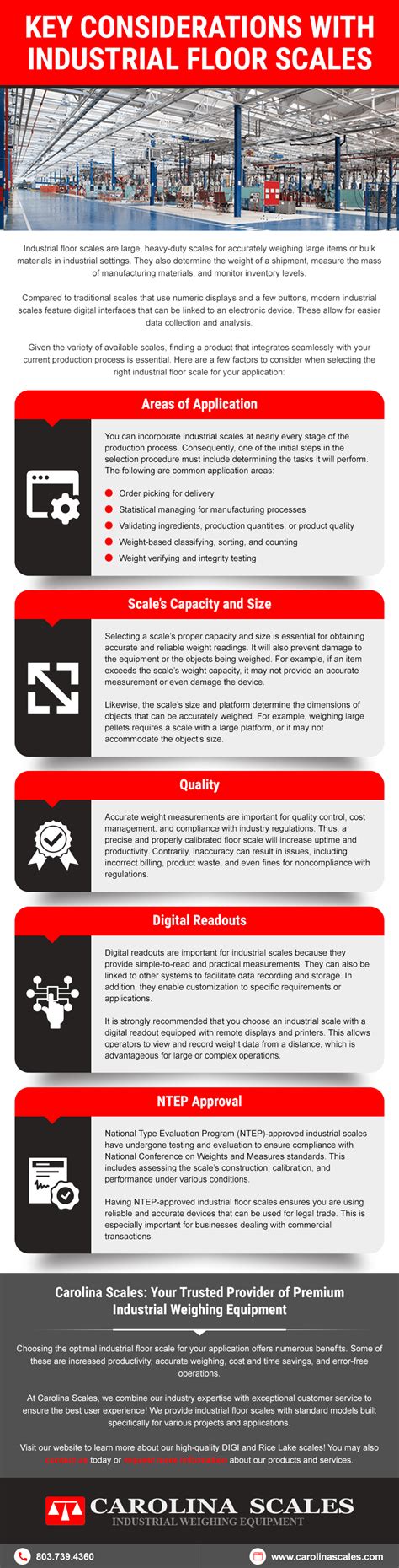 Key Considerations With Industrial Floor Scales - Carolina Scales ...