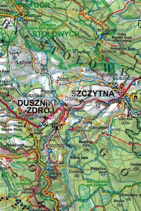 Sudety Laminowana Mapa Turystyczna Expressmap