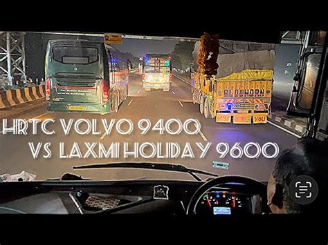 Hrtc Volvo Bus Racing Laxmi Holiday Volvo Delhi To Manali