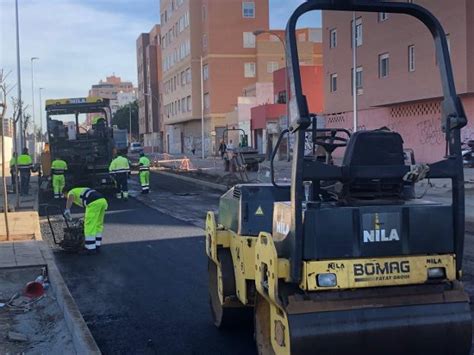 Comienzan Las Labores De Asfaltado En La Nueva Carretera De Sierra