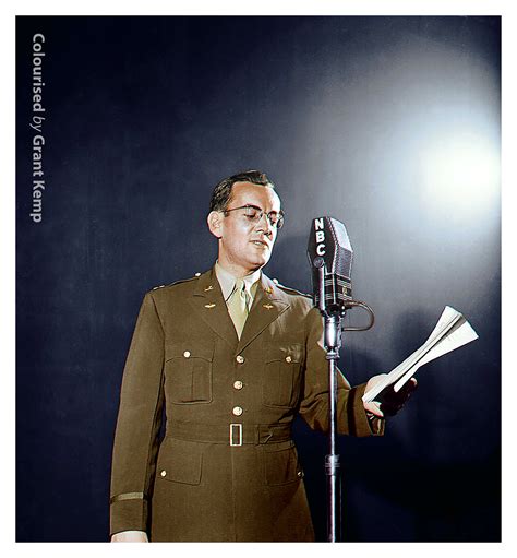 Glenn Miller In 1944 Glenn Miller Photo Restoration Dance Bands