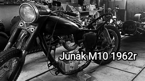 Junak M10 1962r początek renowacji cz1 YouTube