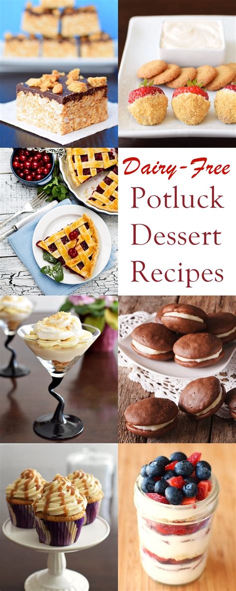 Dairy Free Potluck Dessert Recipes Everyone Will Love