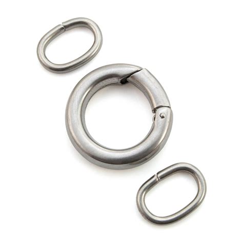 Triggerless Stainless Steel Clasp Round Mm With Matching Etsy