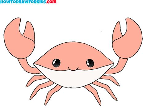 How To Draw An Easy Crab | Easy.rjuuc.edu.np