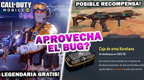 EL MAYOR BUG DE LA LEGENDARIA GRATIS EXPLICACION COD MOBILE Dimitry