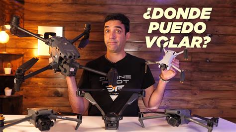 DÓNDE puedes VOLAR tu DRON