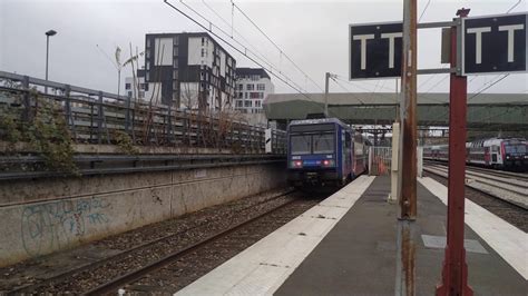 Rer C Z Carmillon En Gare De Choisy Le Roi Youtube