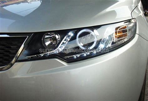 For Kia Forte Cerato Led Angel Eyes Headlight 2009 2013 Year Lf Buy