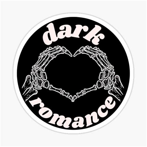 Dark Romance Sticker For Sale By Bookishlybailey Redbubble