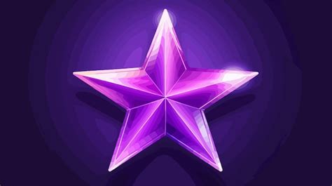 Premium Vector | A purple star that is on a purple background