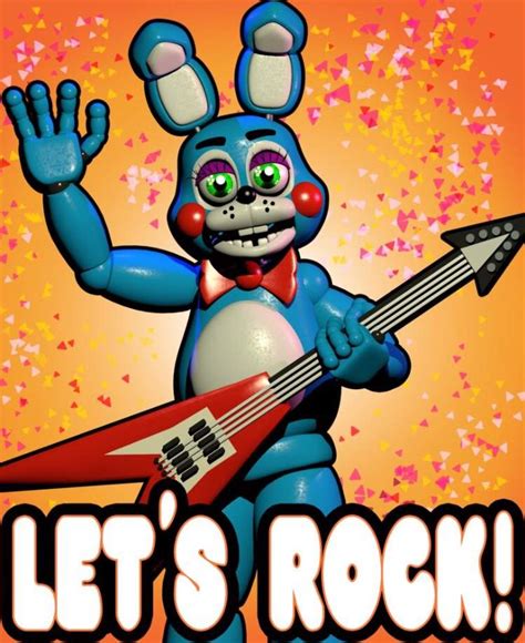 Lets Rocks Bonnie Poster Five Nights At Freddys Amino