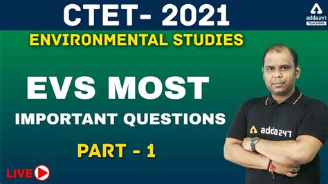 Ctet Evs Ctet Evs Most Important Questions Ncert Based Evs Mcq