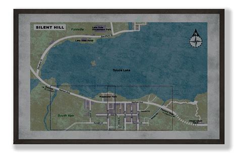 Silent Hill 2 Map Poster 11 X 17 - Etsy