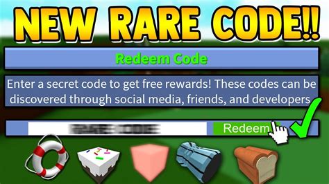 Hurry Use This New Code Before Its Gone Build A Boat For Treasure Roblox Youtube