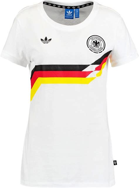 Adidas DFB Retro T Shirt Damen weiß ab 23 92 Preisvergleich bei