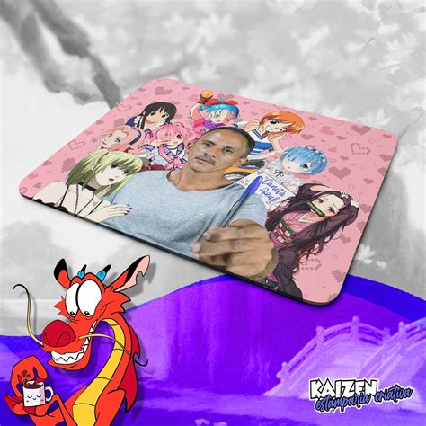 Mousepad Meme Manoel Ts Gomes F S Do Caneta Azul Anime Shopee