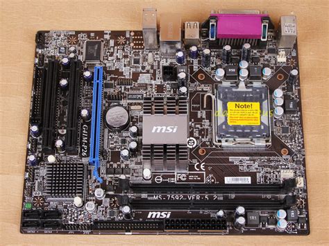 MSI MS 7592 G41M P26 Motherboard LGA 775 DDR3 Intel G41 816909080100 EBay