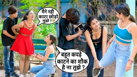 Clothes Cutting Prank On Cute Girls Part 2 Annu Singh Dress