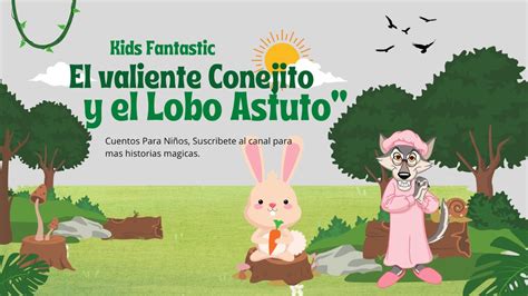 El valiente Conejito y el lobo astuto CUENTOS para NIÑOS en ESPAÑOL