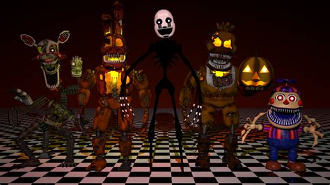 Thomas Honeybell Five Nights At Freddys 4 Fan Made Nightmare 3d Models