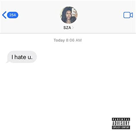 I Hate U By SZA On Amazon Music Unlimited