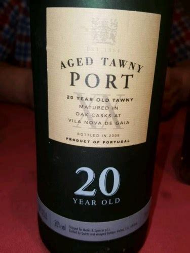 N V Marks Spencer Year Old Aged Tawny Port Vivino Us