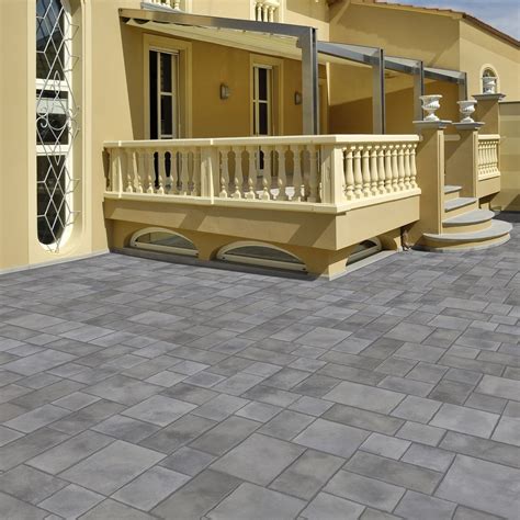 Concrete Paving Slab Domus Series Sas Prefabricados De Hormigon Sa