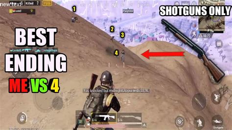 Shotguns Only Arcade Mode Solo Vs Squad Pubg Mobile Youtube