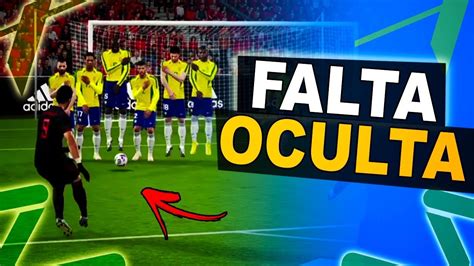 🚨 ¡increÍble Truco Para Marcar Gol De Falta 😱 Efootball 2023 Youtube